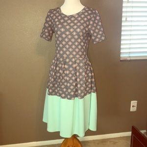 LuLaRoe Amelia Dress M